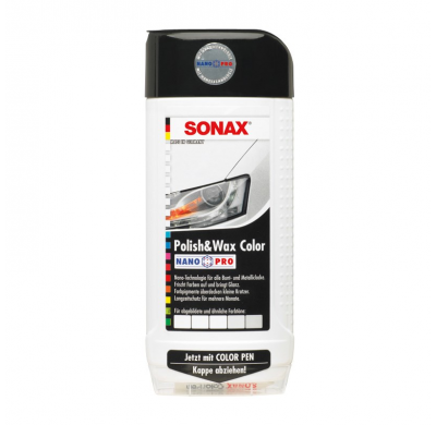 Sonax 296.000 Polish & Wax White 500 Ml